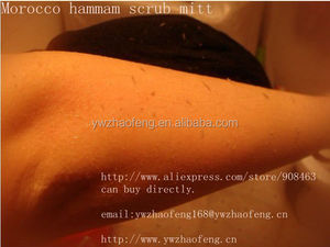 Kore tipi bayan kullanımı fırçalama duş havlusu Mitt vücut peeling ölü cilt hücresi - Product Image 2