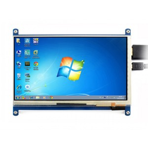 WaveShare 7 Zoll IPS Kapazitiven Touchscreen LCD 1024*600 Low Power Verbrauch 5 Punkte Touch Display Unterstützt Raspberry pi/PC - Product Image 4