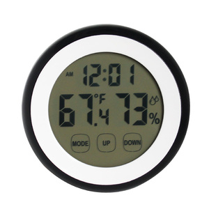 Despertador eletrônico digital Touch Screen com luz de fundo para mesa e mesa