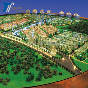 Beautiful <strong>3D</strong> Diorama <strong>Building</strong> Miniature , <strong>Architectural</strong> City Planning Miniature Model - Product Image 2