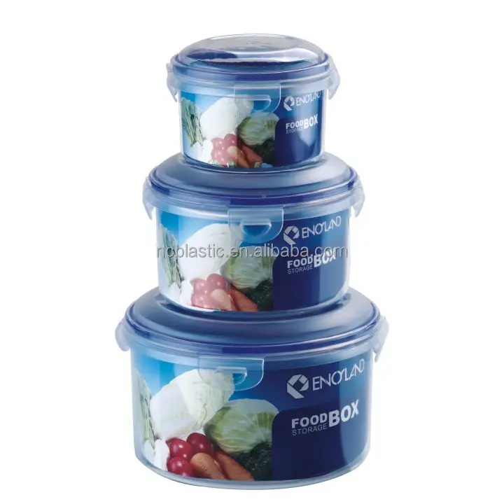 PP LUNCH SEAL AIRTIGHT CONTAINER (3PCS 450+1100+2100ML)