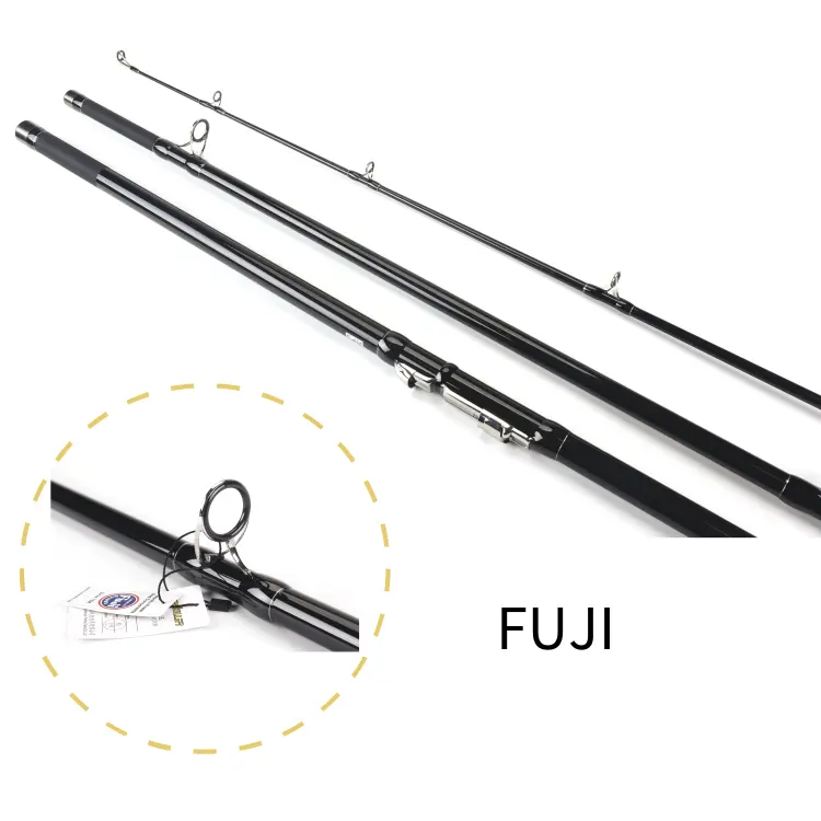 Japanese fish high carbon surf rod hard 3 section carbon fiber rod