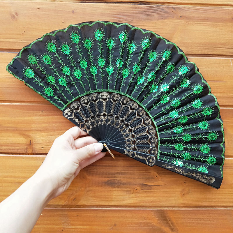 Ribsblack negro tela + diseño verde