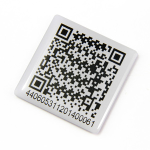 Printing PVC HF QR <strong>Code</strong> and URL Encoding NFC Epoxy Tag