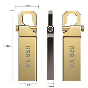 64GB 2.0 & 3.0 USBフラッシュドライブ3.0メタルコンピュータアクセサリ在庫あり - Product Image 2