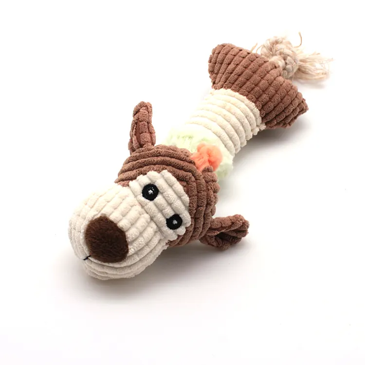 Latest Squeaker Dog Toys Pet Puppy Chew Squeaky Plush Dog Toy Interactive For Puppy