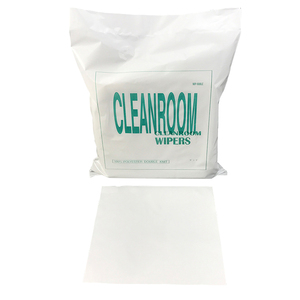 Jejor 9x9inch 1009sle công nghiệp dùng một lần thấp Lint miễn phí đầu in 100% polyester làm sạch Rag lau phòng sạch Polyester gạt nước - Product Image 1