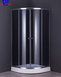 Tempered Kính trượt Dubai miễn phí đứng tắm bao vây, 2 mặt tắm bao vây - Product Image 4