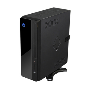 Mini-ITX Diseño de doble diseño 3.3L Caja de computadora horizontal con puerto frontal de audio y solución de fuente de alimentación interna Hecho PC Plástico - Product Image 2