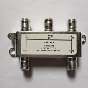 5-2400 MHz <strong>1</strong> to <strong>8</strong> Coaxial <strong>Splitter</strong>/<strong>8</strong> Way <strong>Splitter</strong> for Coax Cable HDTV Satellite - Product Image 4