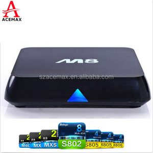 Acemax mbox <span class=keywords><strong>s82</strong></span> <span class=keywords><strong>tv</strong></span> với một hộp một hộp hockey hình Amlogic S802 vi xử lý, Phần mềm 4.4 KitKat <span class=keywords><strong>android</strong></span>, Và 2 GB RAM - Product Image 1