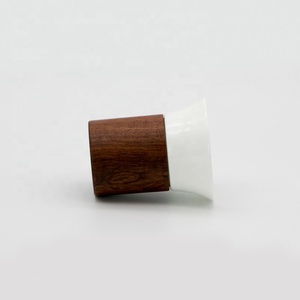 ไม้ฐานถ้วยเซรามิคถ้วยขาตั้งไม้ใหม่ถ้วยฐานบ้านศิลปะหัตถกรรม - Product Image 2