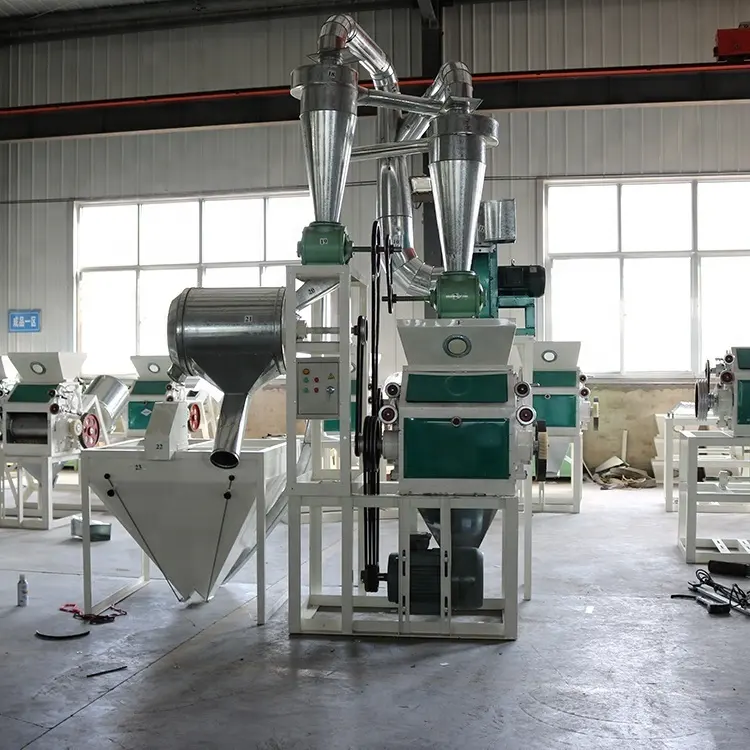 Industrial Factory Supply Mini Maize Corn Flour Mill Machine