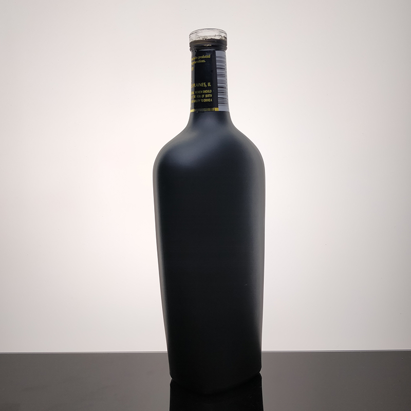 Bouteille en verre super silex