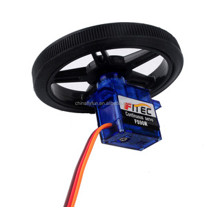 Feetech FS90R <strong>360</strong> <strong>Degree</strong> Continuous Rotation Micro RC <strong>Servo</strong> with Wheel 6V 1.5KG for Smart car and robot DIY - Product Image 2