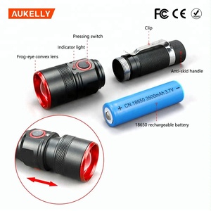 Aukelly Nhôm 4 Chế Độ T6 LED 2000 Lumens LED Có Thể Sạc Lại Dài Phạm Vi 2Km Torch Ánh Sáng X800 Chiến Thuật Đèn Pin - Product Image 6