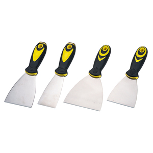 Raspador de Metal de acero inoxidable de 1,5 pulgadas con mango de goma - Product Image 1