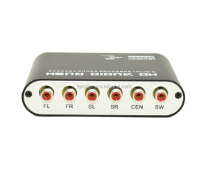 5.1 数字音频音频解码器转换器光学 SPDIF 同轴 AC3 DTS 立体声音频到 5.1CH 6RCA 模拟音频家庭影院 - Product Image 4