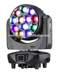 12x40 W LED RGBW 4in1 <span class=keywords><strong>Zoom</strong></span> Piksel Hareketli Kafa Düğün Tiyatro TV Gösterisi
