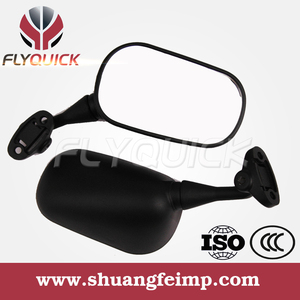 FLYQUICK racing mirror for 2000-2003 <strong>CBR</strong> 929 954 RR <strong>black</strong> / carbon - Product Image 2