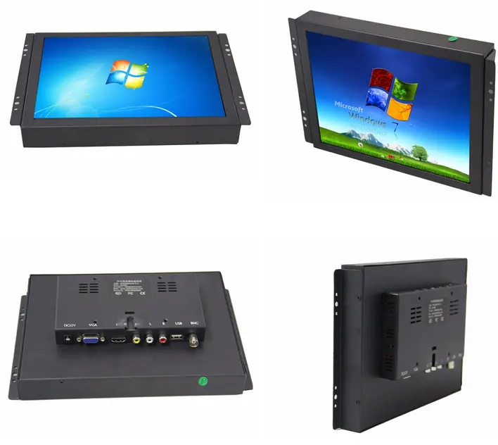 10 인치 Open Frame 적외선 Capacitive RS232 USB Powered 터치 스크린 Lcd Touch Screen Monitor