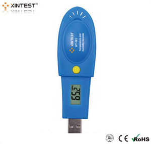 Industrial de uso individual HT-161 de temperatura y humedad, registrador de datos con USB - Product Image 2