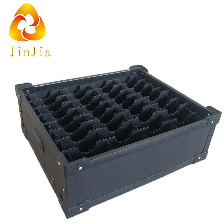 antistatic transport plastic moving box and shock proof plastic container turnover box