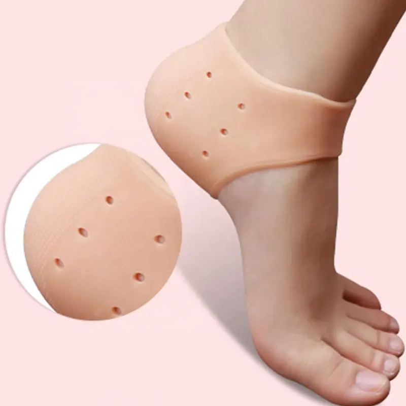 2020 sıcak satış silikon topuk ağrısı rahatlatmak ayak bakımı çorap jel kol ayak koruyucu