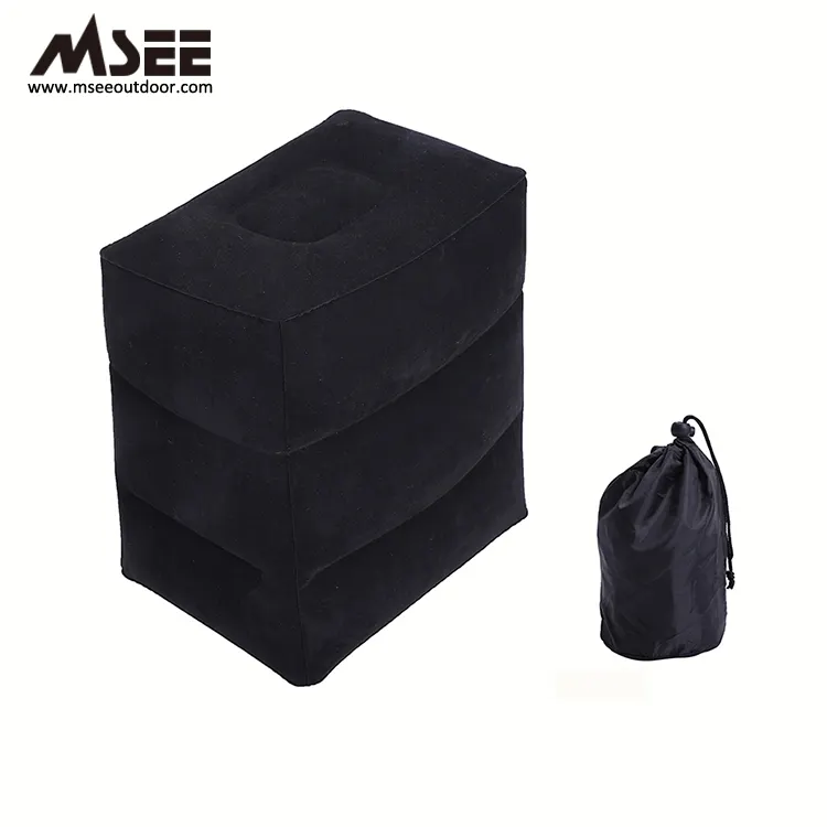 Free Sample Inflatable Foot Rest laneige medical round velvet cool cushion to sit