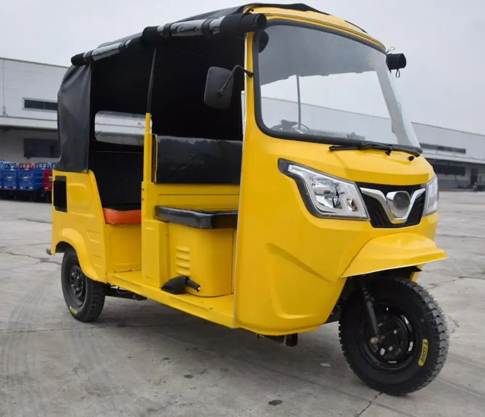 2020 Новый 3 колеса пассажирский Tuktuk Bajaj бензиновый трехколесный велосипед