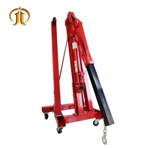 Hydraulic Engine Hoist Shop <strong>Crane</strong> With 8Ton Long Ram Jack