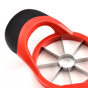 Easy Grip Handle Lightweight Fruti Cutter Extra Sharp 8 Lâminas Manual Aço Inoxidável Apple Cortador Apple Slicer Corer