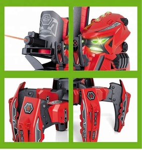 Kızılötesi etiket 2.4G çekim disk dövüşen robot oyuncak zırh - Product Image 6