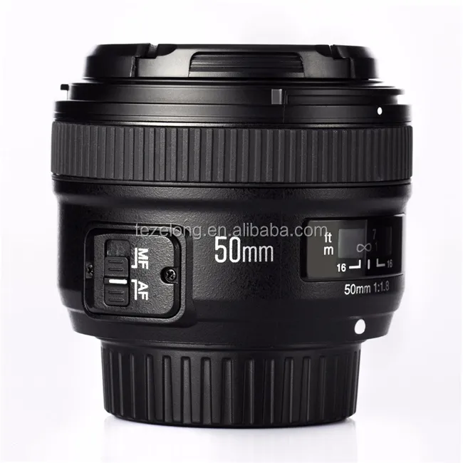 D3300 D5300 D5100 D750 Cho Nikon 50Mm F1.8 Ống Kính Gốc YONGNUO YN50MM F1.8 Lớn Khẩu Độ Tự Động Lấy Nét Ống Kính Cho Nikon DSLR