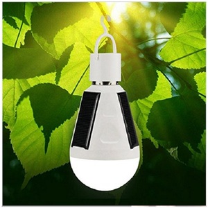 Solar Energy Saving Lamp Lights With Panel Rechargeable <strong>Led</strong> Emergency 7W <strong>12w</strong> Solar Bulb - Product Image 5