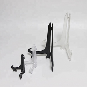 Trọng lượng nhẹ Mạnh Mẽ Nhựa Giá Vẽ Hiển Thị Stand Rõ Ràng 7 inch Nâng Cao Hàng Nhựa Giá Vẽ - Product Image 4