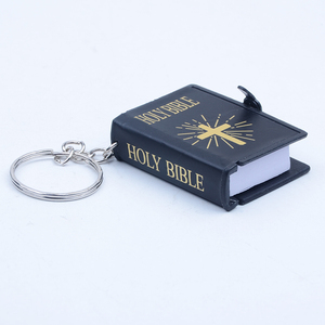 The <strong>mini</strong> <strong>bible</strong> keychain pendant catholic accessories holy <strong>bible</strong> for gifts delicate coin holder keychain