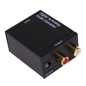 Toslink a RCA analógica tv Convertidor de digital a analógico de audio convertidor de la Caja - Product Image 4