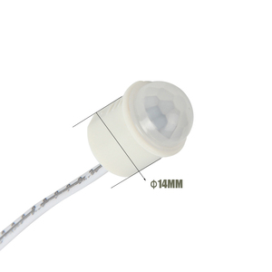 Interruptor de Sensor de movimiento Pir Mini, interruptor de ocupación para armario de cocina, LED, controlador de función de movimiento, CC de 12V a 24V, 4A