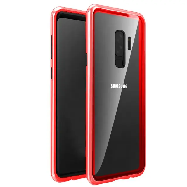 Mới! Phụ Kiện Điện Thoại Di Động Hút Từ Tính Vỏ Ốp Nam Châm Cho Samsung Galaxy S7 Edge S10 S9 S8 Plus Note 8 9