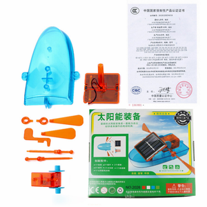 有趣的茎玩具DIY太阳能船科学套件儿童教育太阳能儿童玩具2019 - Product Image 6