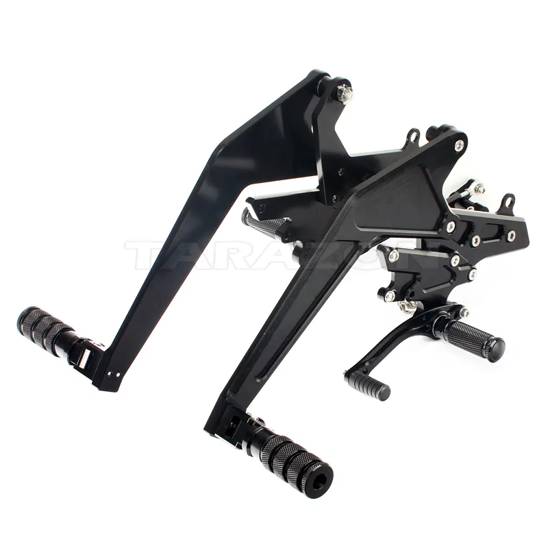 אופנוע רגל בקרת Rearset הדום לkawasaki Ninja 650 650R ER6F ER6N