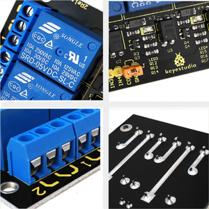 Keyevudio 5v 4チャンネルリレーモジュールarduino用microbit - Product Image 5