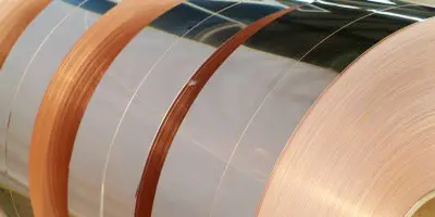 Bobina de tira de latón de cobre 99.9% C1100