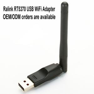 ワイヤレスLAN802.11n/g/bネットワークカードミニラリンクMTKRT5370 WiFi USBドングル