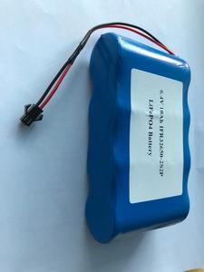 定制6.4V 10Ah 12Ah可充电LiFePO4电池组6.4V 10Ah可充电LiFePO4电池