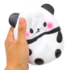 Mskwee Kawaii Jumbo Panda Squishy Soft Cartoon Slow Rising Decompression Squeeze <strong>Toys</strong>