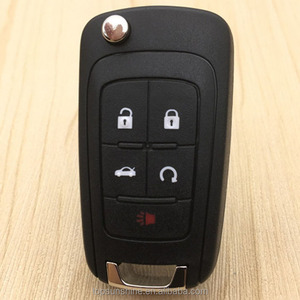 ปลอกกุญแจรถยนต์พลาสติกแบบฝาพับ Mhz433 MHz315 Chip46สำหรับ Chevrolet Cruze - Product Image 5