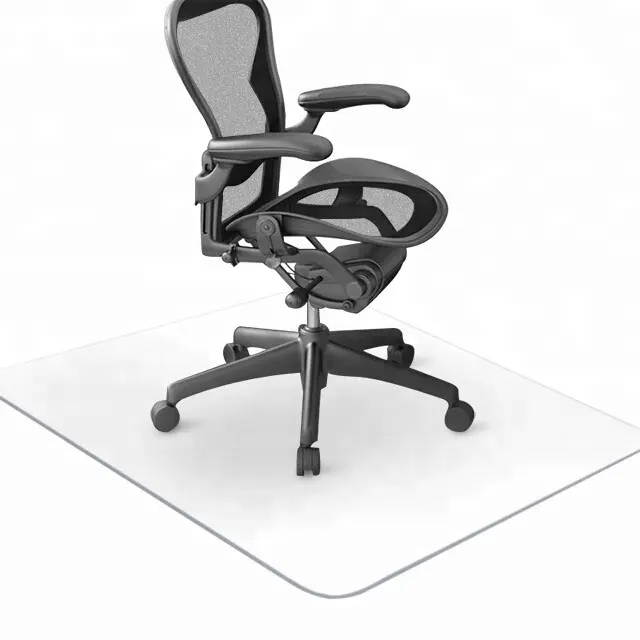 Tapis de chaise de bureau givré, tapis en polycarbonate pour sol dur, 0.8-3mm, 36X48 pouces, livraison gratuite