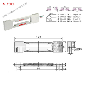 MLC608I High Accuracy Electronic Balance Scale <strong>Weight</strong> <strong>Sensor</strong> Load Cell 200g